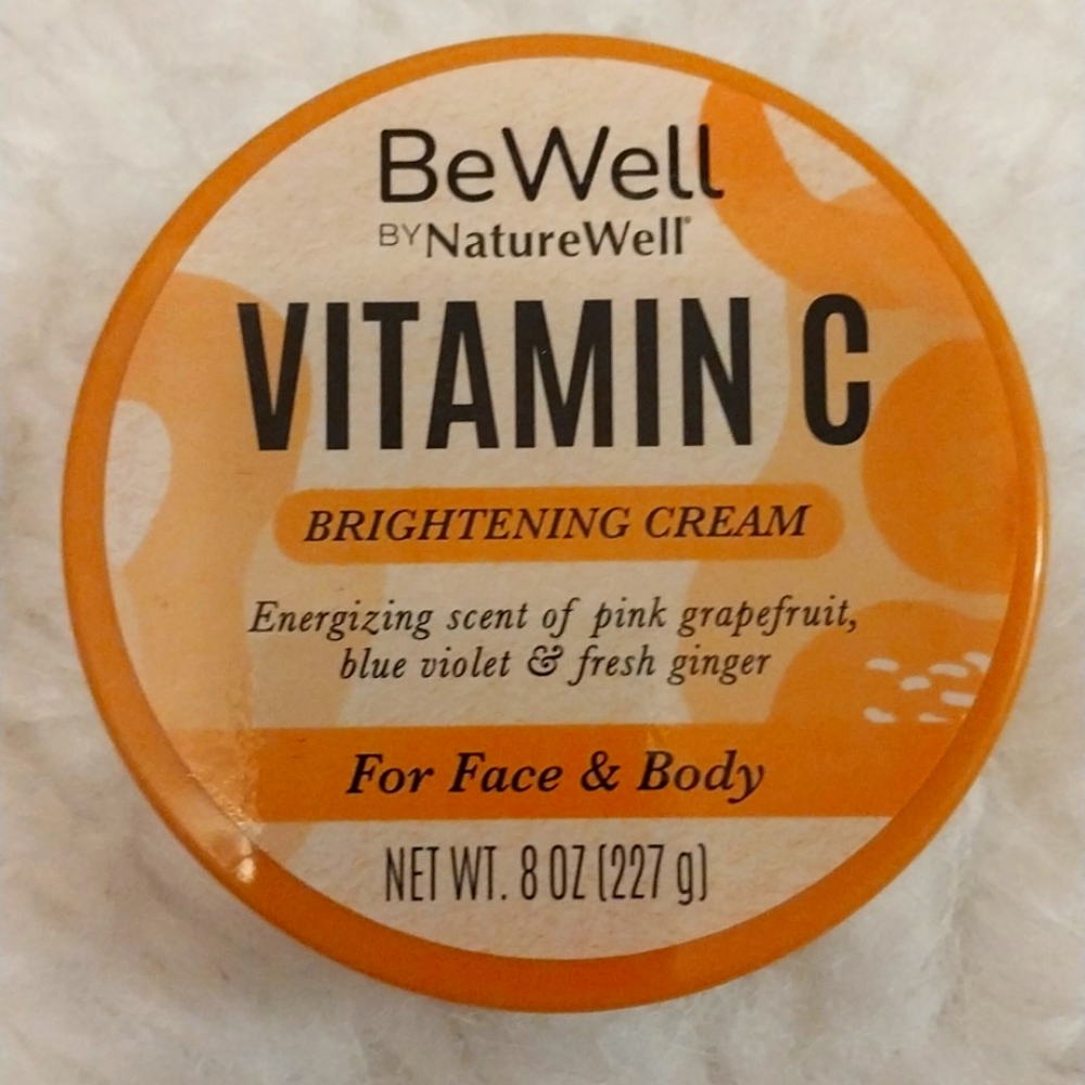 BEWELL BRAND BRIGHTENING CREAM FOR FACE AND BODY size 8oz
